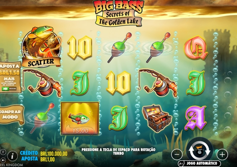 Big Bass Secrets of the Golden Lake por Pragmatic Play