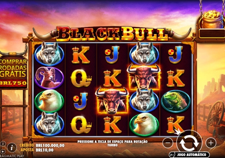 Black Bull por Pragmatic Play