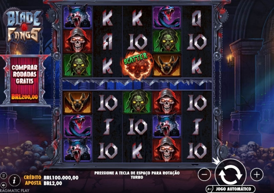 Blade & Fangs por Pragmatic Play