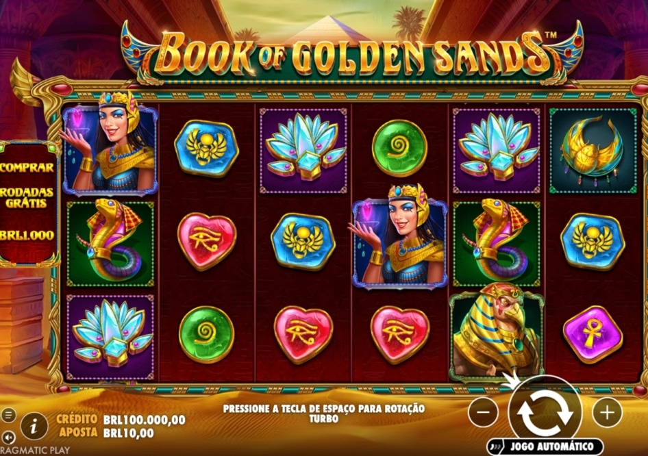 Book of Golden Sands por Pragmatic Play