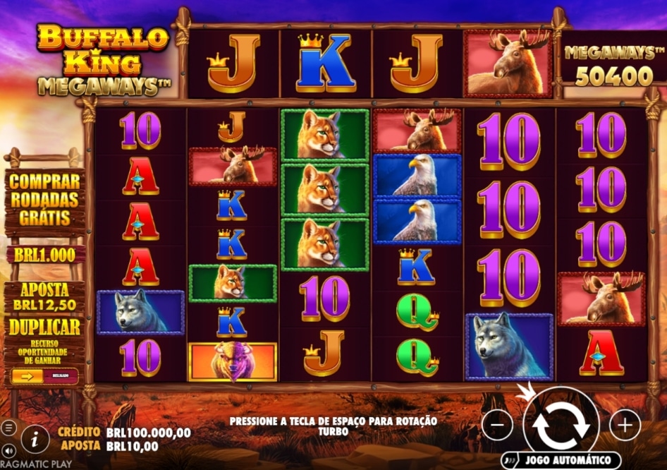 Buffalo King Megaways por Pragmatic Play