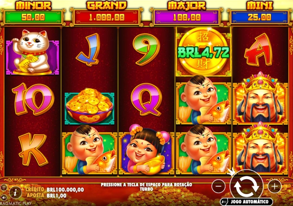 Caishen’s Cash por Pragmatic Play