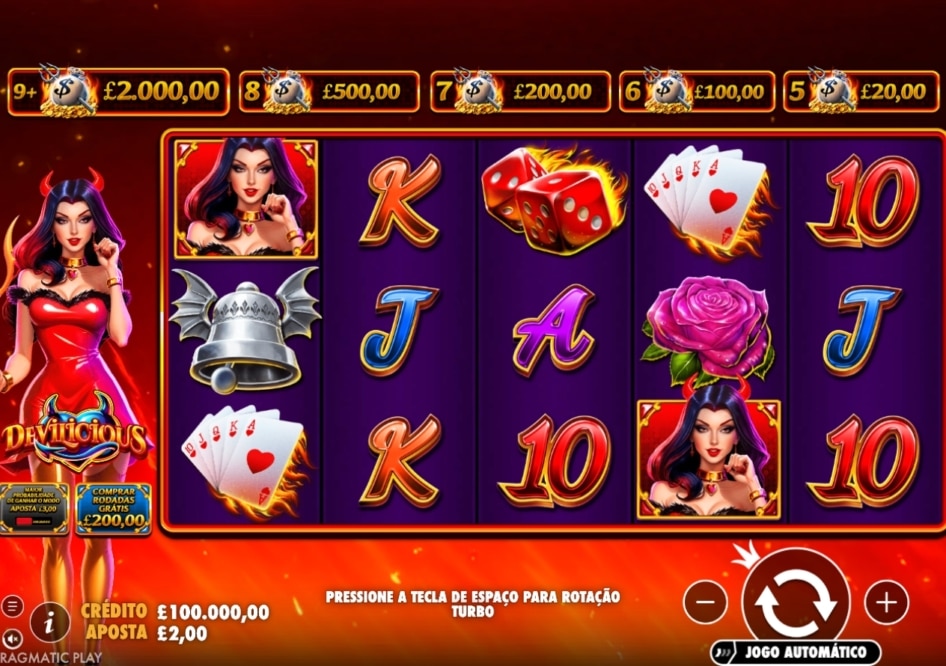 Devilicious por Pragmatic Play
