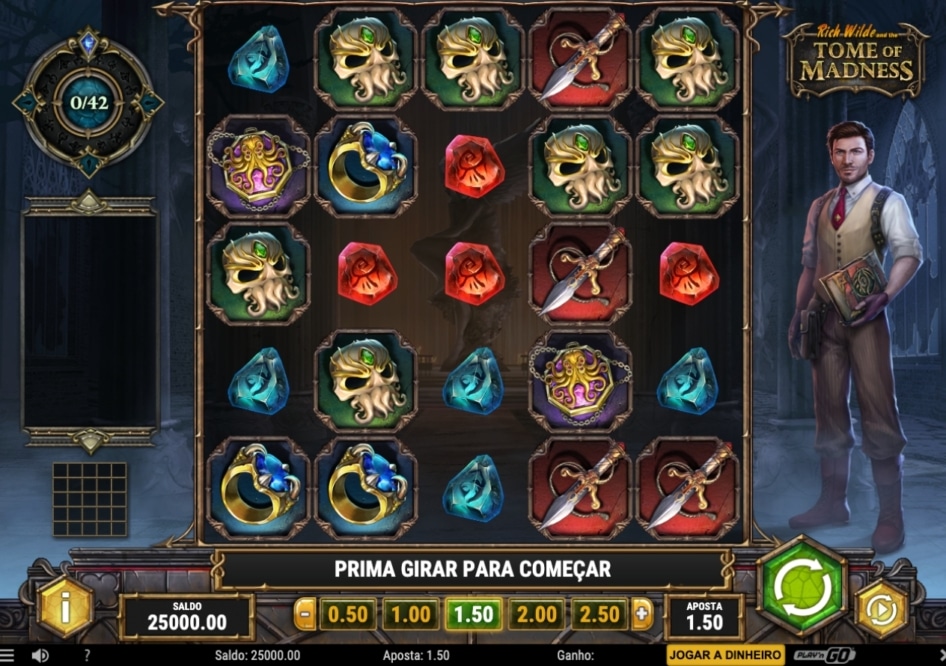 Tome of Madness por Play'n GO