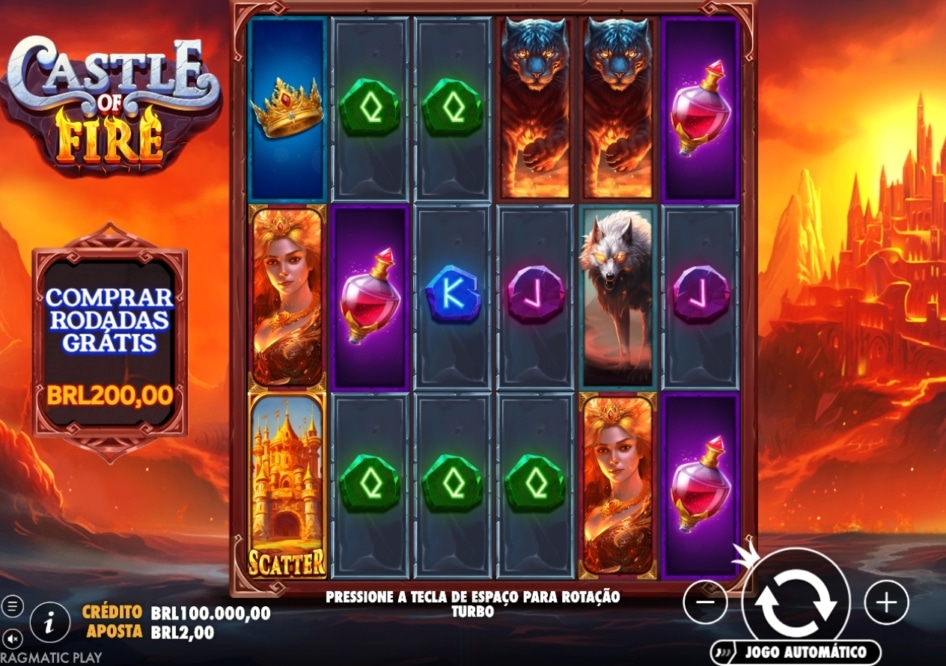 Castle of Fire por Pragmatic Play