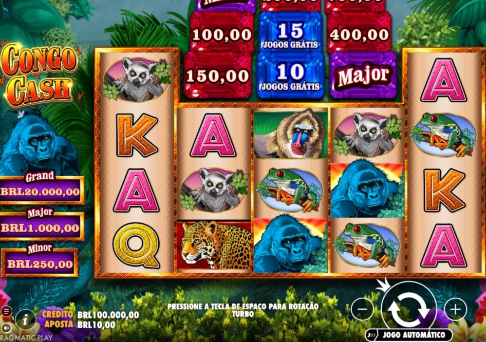 Congo Cash por Pragmatic Play