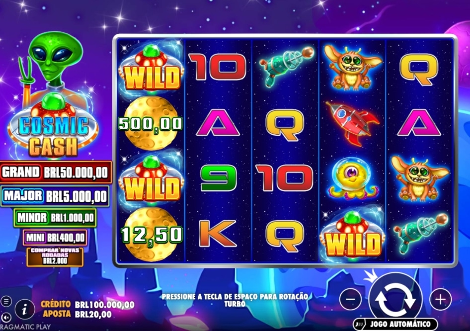 Cosmic Cash por Pragmatic Play