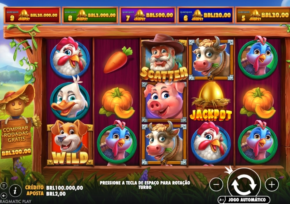 Country Farming por Pragmatic Play