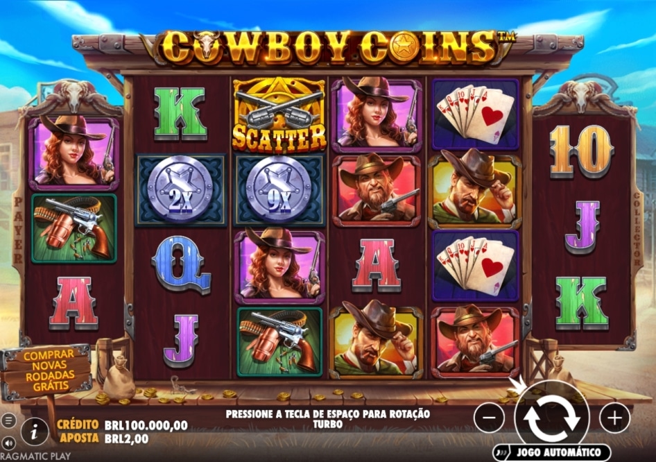 Cowboy Coins por Pragmatic Play