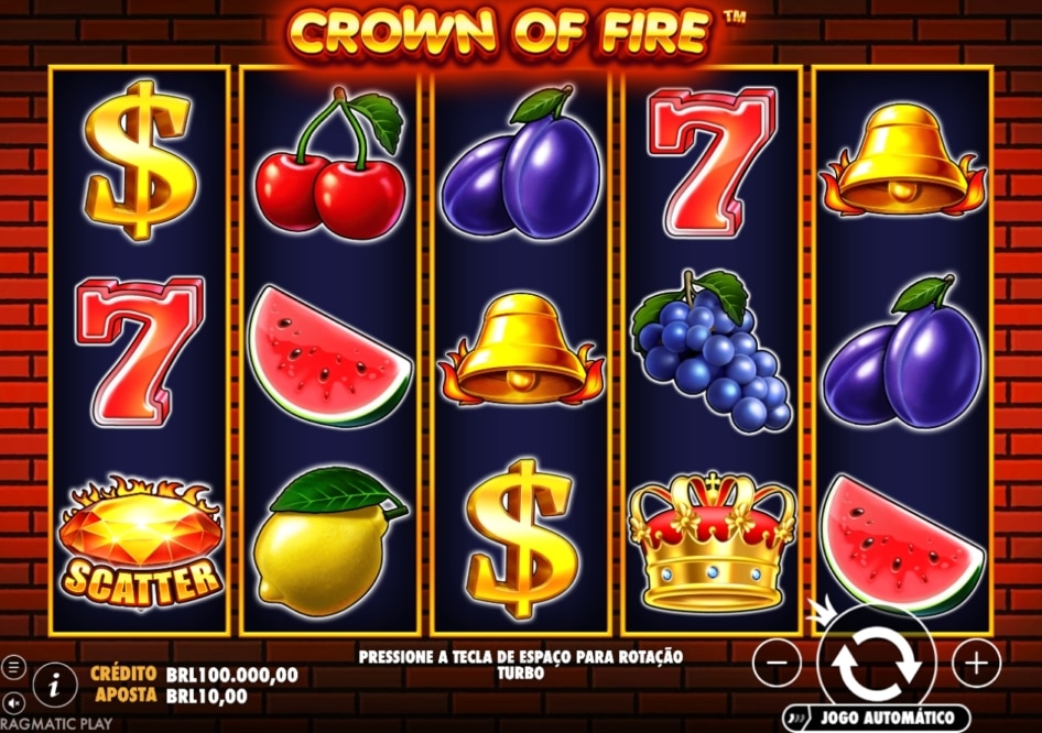 Crown of Fire por Pragmatic Play