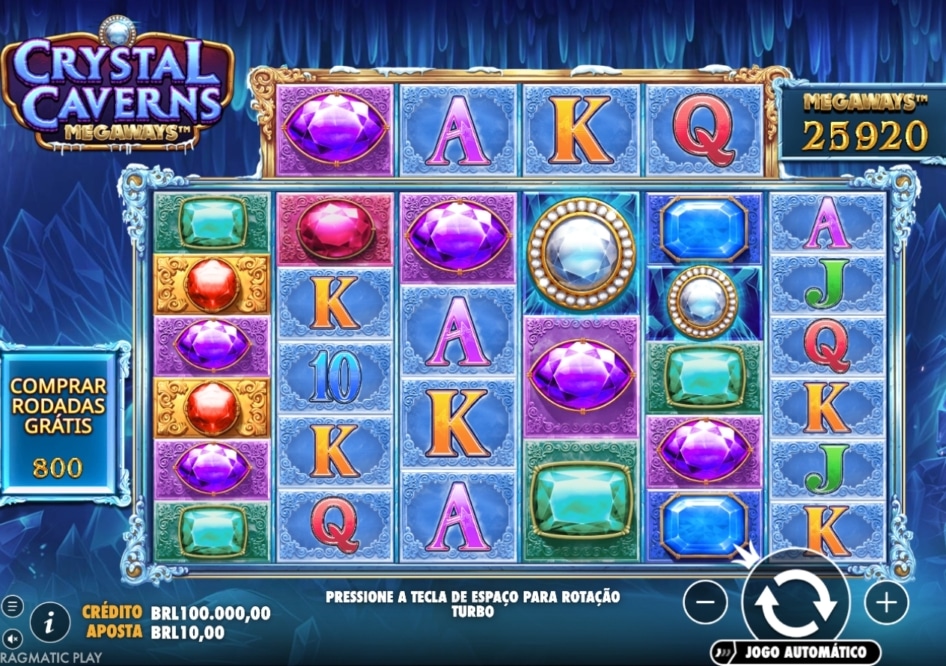 Crystal Caverns Megaways por Pragmatic Play