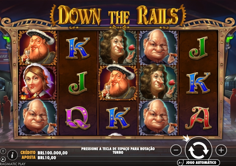 Down the Rails por Pragmatic Play