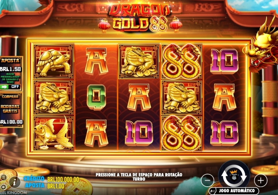 Dragon Gold 88 por Pragmatic Play