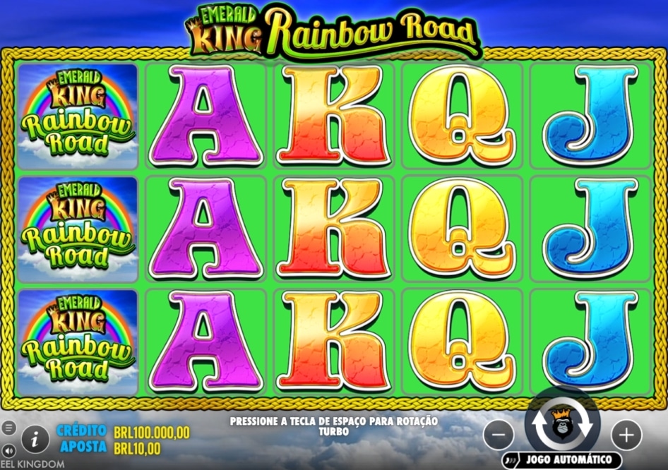 Emerald King Rainbow Road por Pragmatic Play