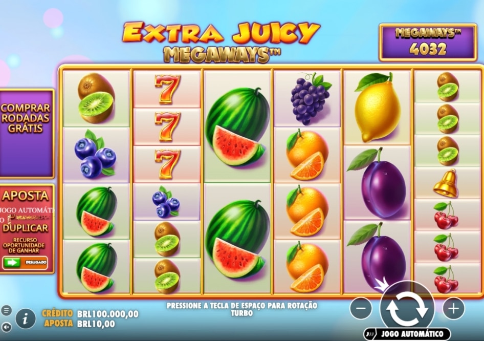 Extra Juicy Megaways por Pragmatic Play