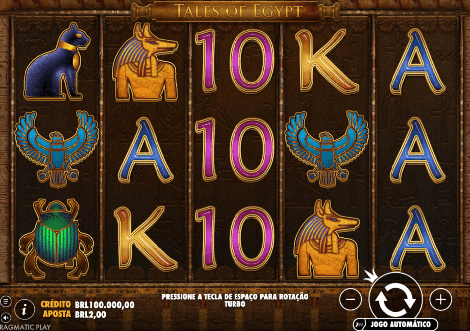Tales of Egypt por Pragmatic Play