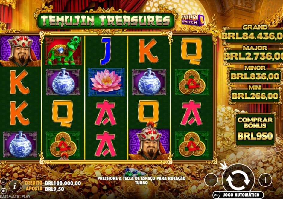 Temujin Treasures por Pragmatic Play