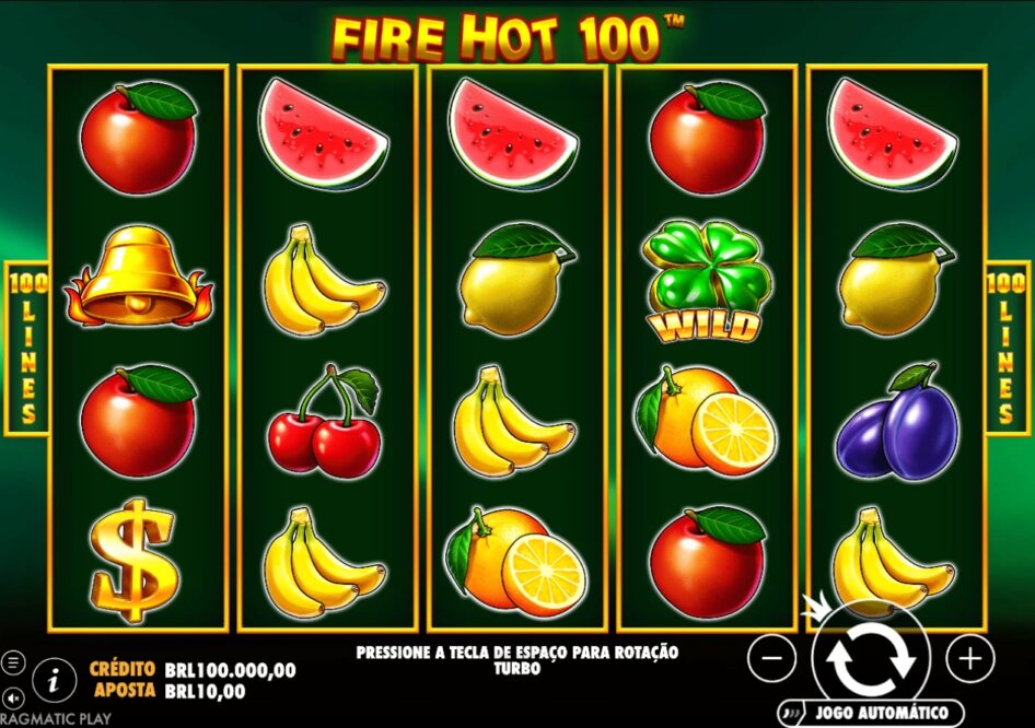 Fire Hot 100 por Pragmatic Play
