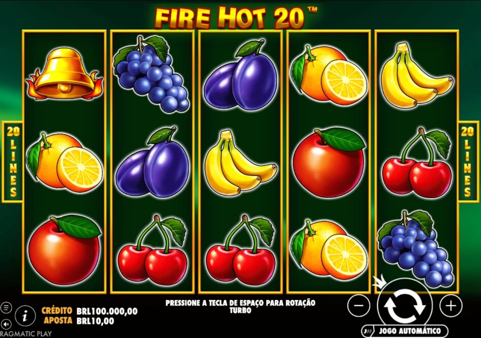 Fire Hot 20 por Pragmatic Play