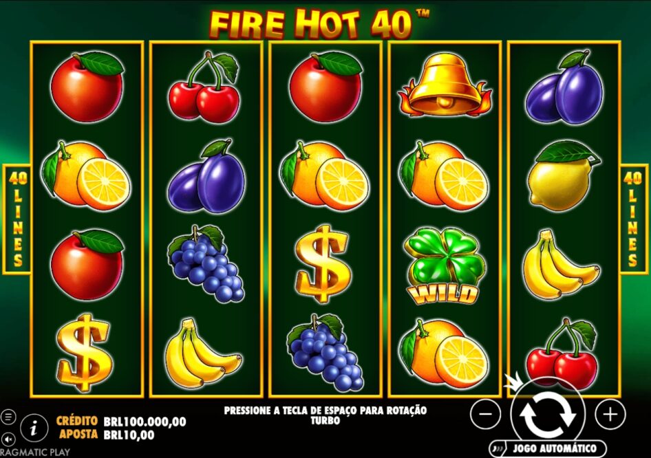 Fire Hot 40 por Pragmatic Play