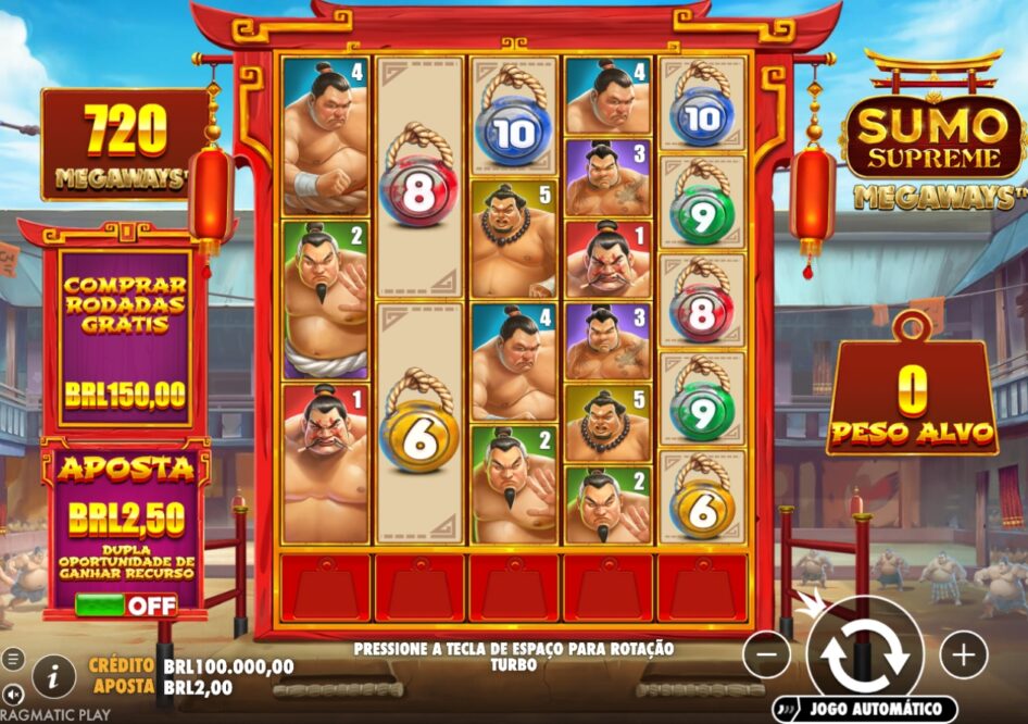 Sumo Supreme Megaways por Pragmatic Play