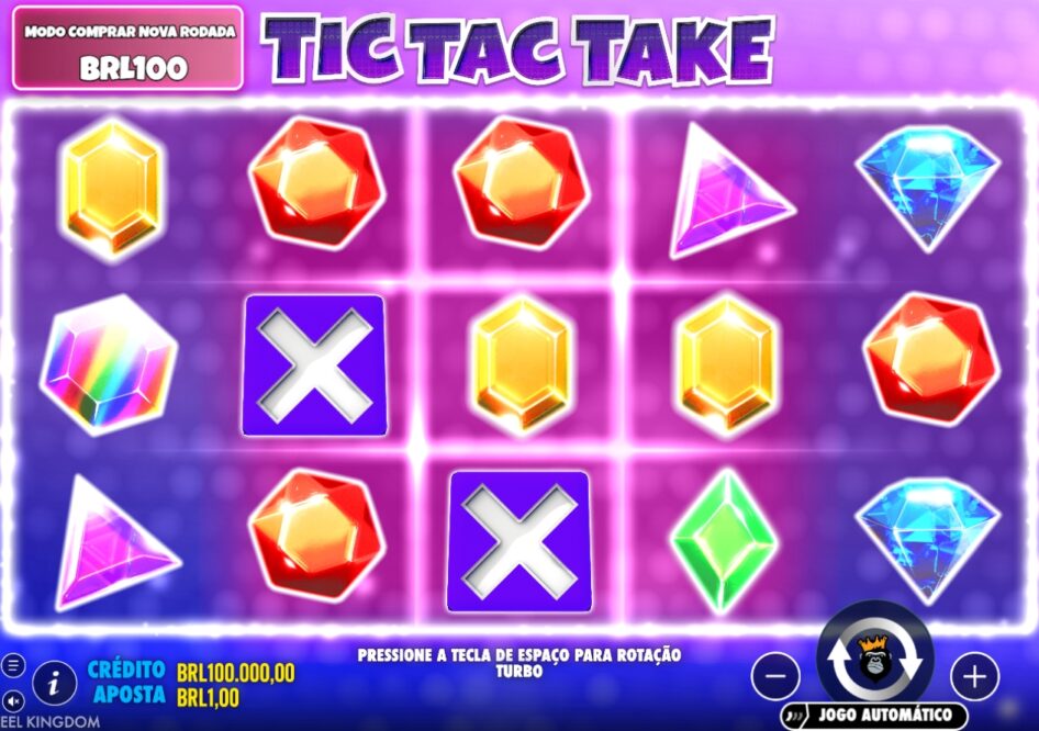 Tic Tac Take por Pragmatic Play