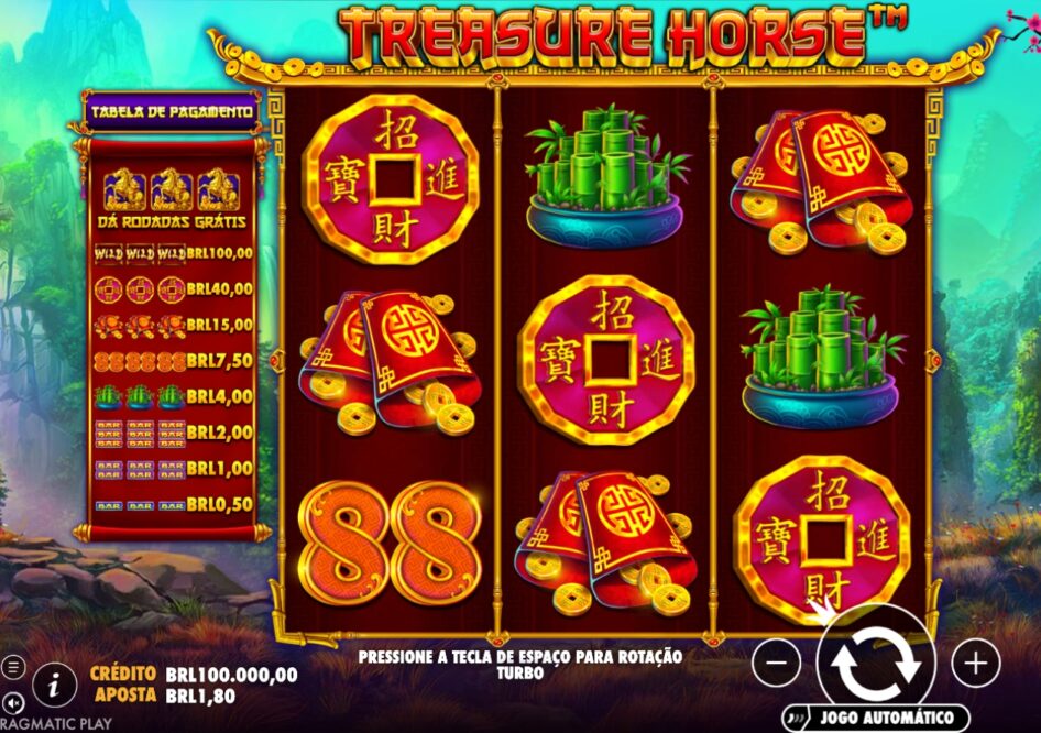 Treasure Horse por Pragmatic Play