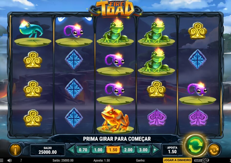 Fire Toad por Play'n GO