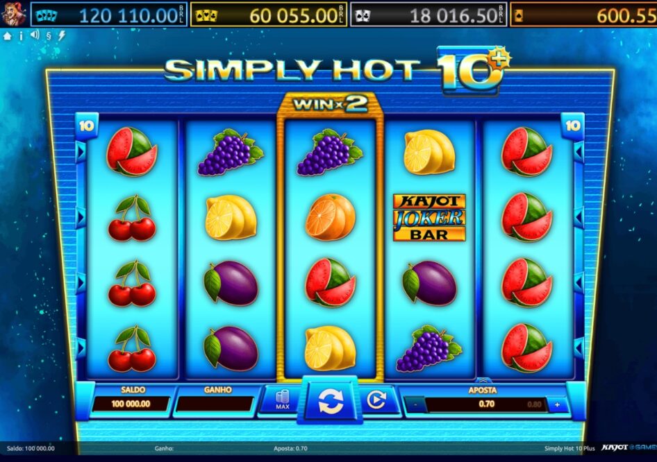 Simply Hot 10+ por Kajot