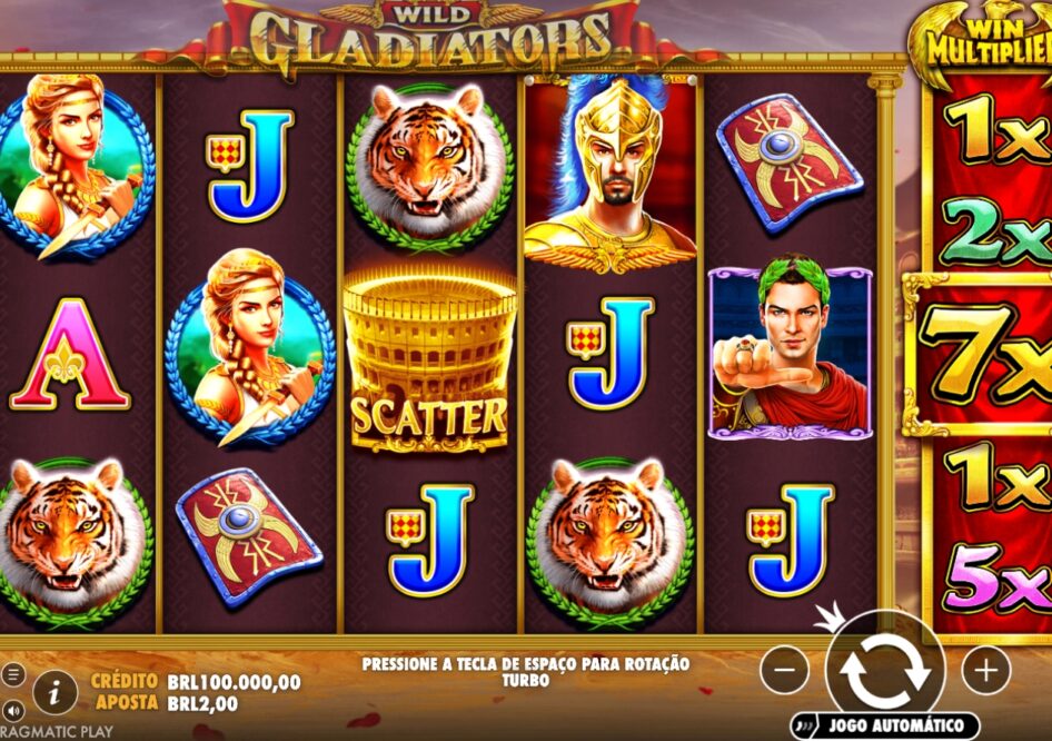 Wild Gladiators por Pragmatic Play