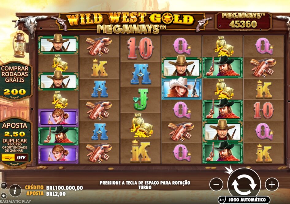 Wild West Gold Megaways por Pragmatic Play