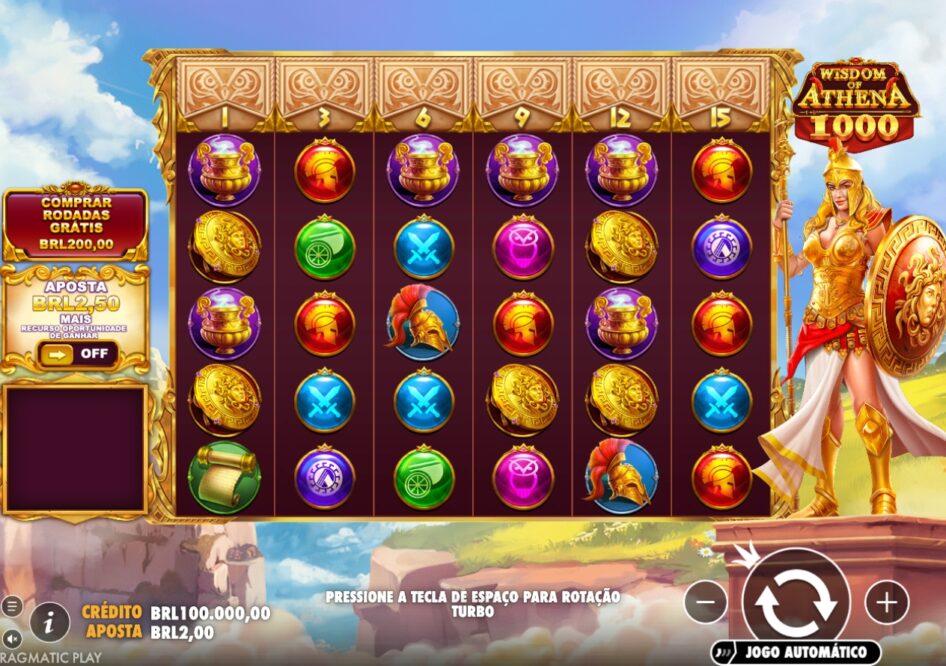 Wisdom of Athena 1000 por Pragmatic Play