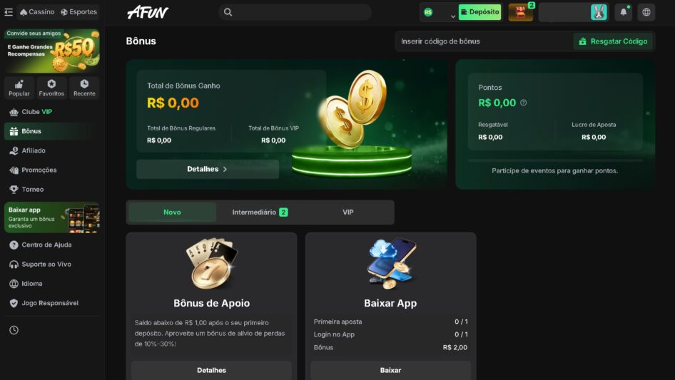ganho-mensal-vip-afun-reivindicar-bonus-3