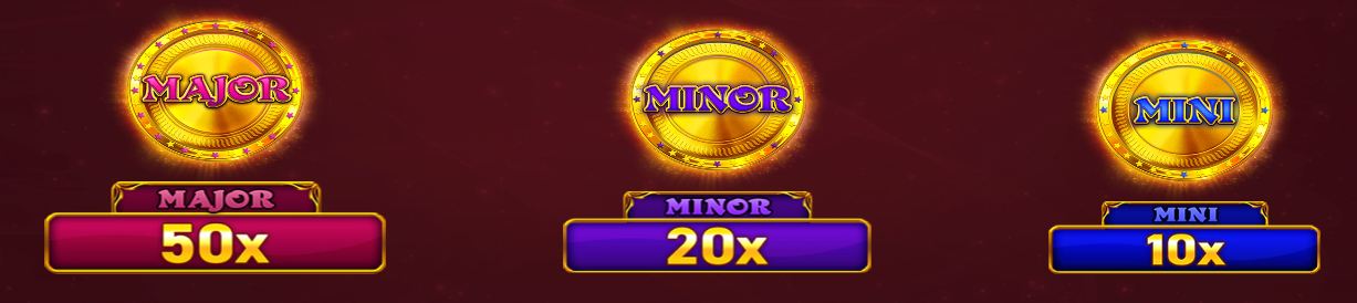 Major, Minor e Mini 15 Coins
