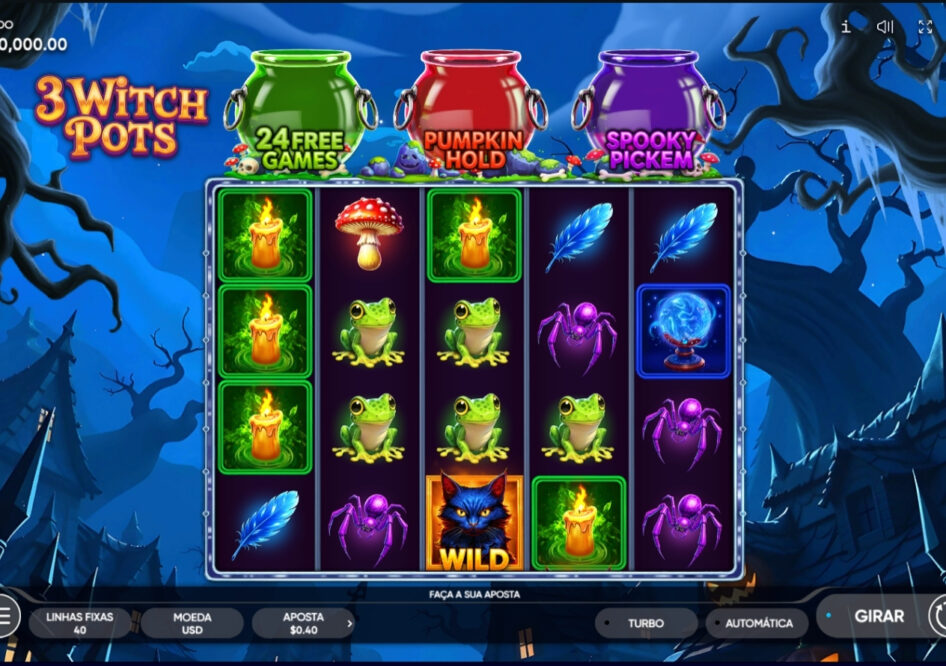 3 Witch Pots por Endorphina
