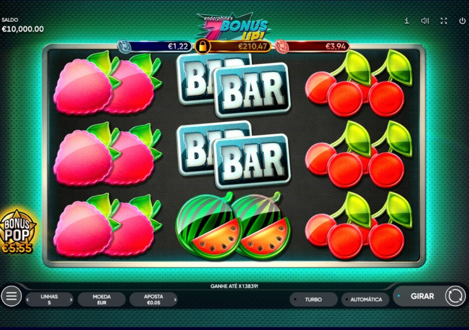 7 Bonus Up por Endorphina