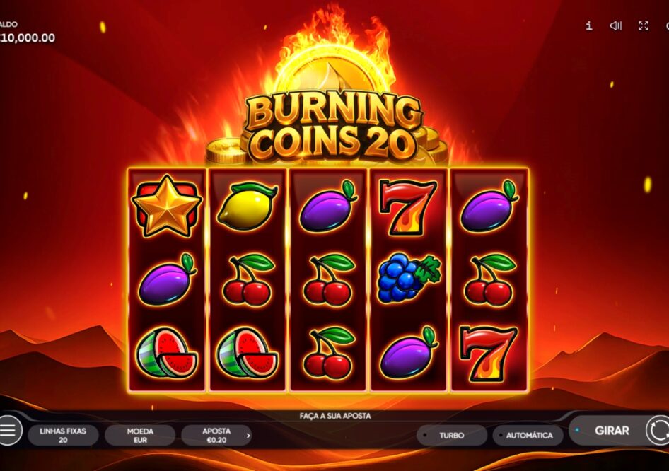 Burning Coins 20 por Endorphina