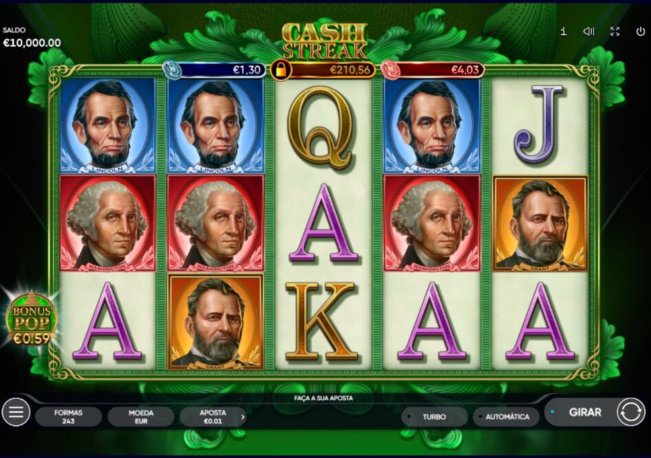 Cash Streak por Endorphina