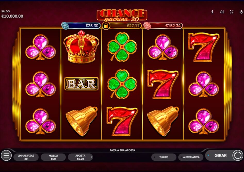 Chance Machine 20 por Endorphina