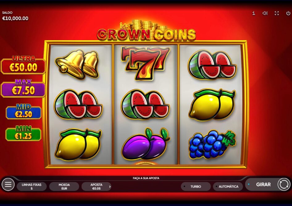 Crown Coins por Endorphina