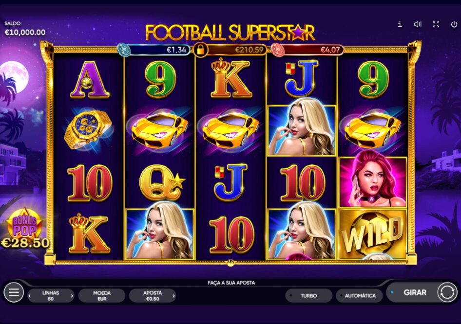 Football Superstar por Endorphina