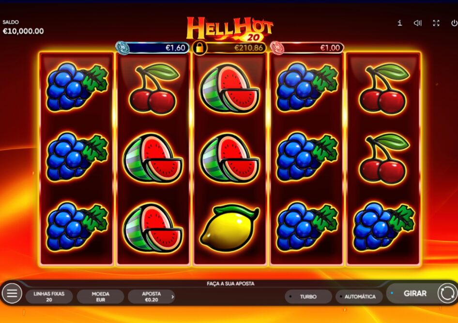 Hell Hot 20 por Endorphina