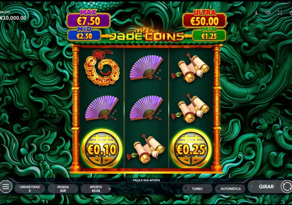 Jade Coins por Endorphina