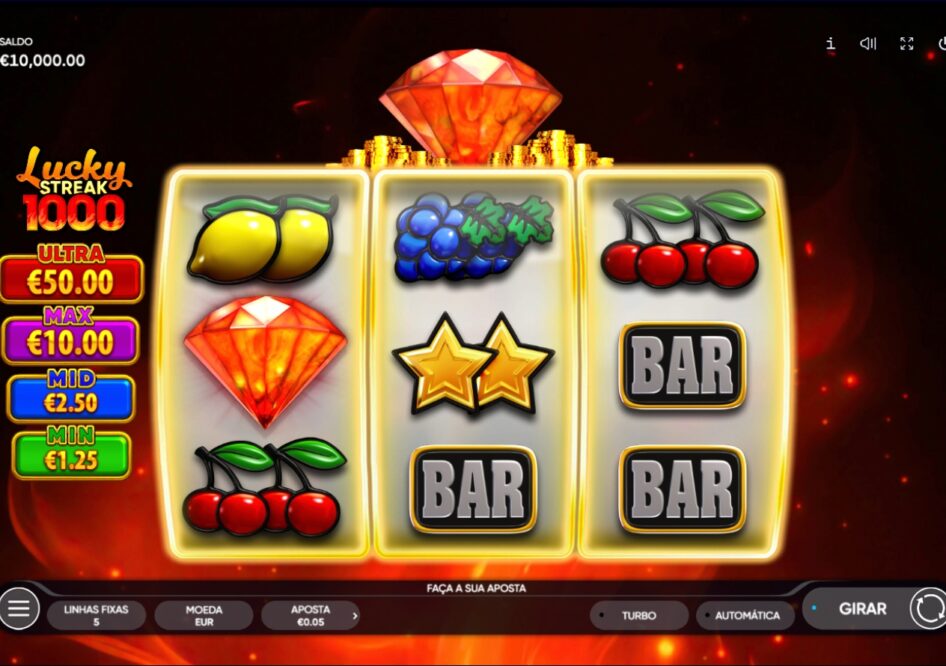 Lucky Streak 1000 por Endorphina